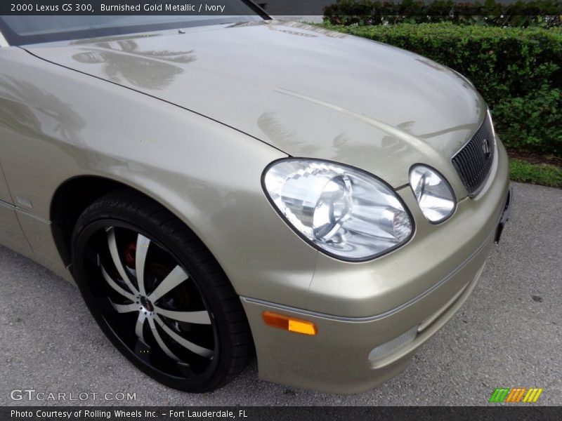 Burnished Gold Metallic / Ivory 2000 Lexus GS 300