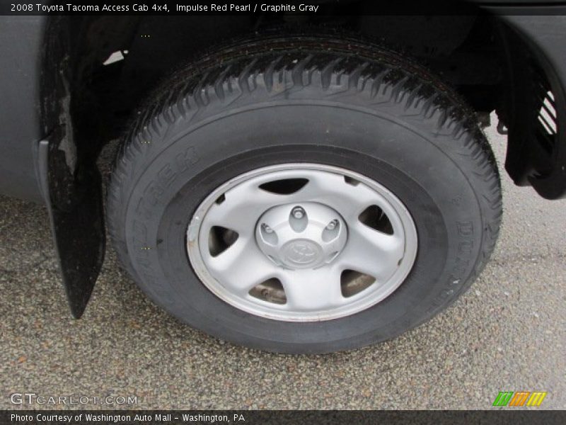 Impulse Red Pearl / Graphite Gray 2008 Toyota Tacoma Access Cab 4x4