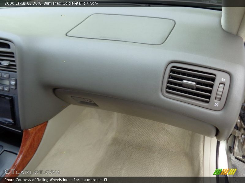 Burnished Gold Metallic / Ivory 2000 Lexus GS 300