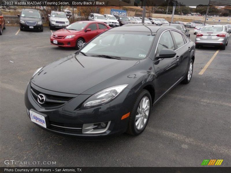 Ebony Black / Black 2012 Mazda MAZDA6 i Touring Sedan
