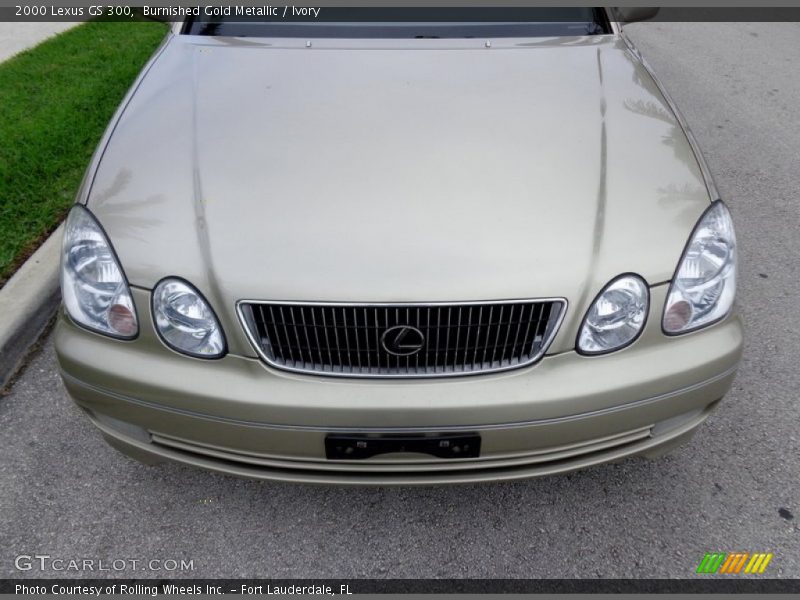 Burnished Gold Metallic / Ivory 2000 Lexus GS 300