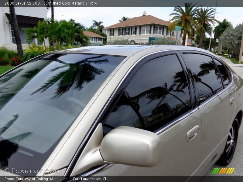 Burnished Gold Metallic / Ivory 2000 Lexus GS 300