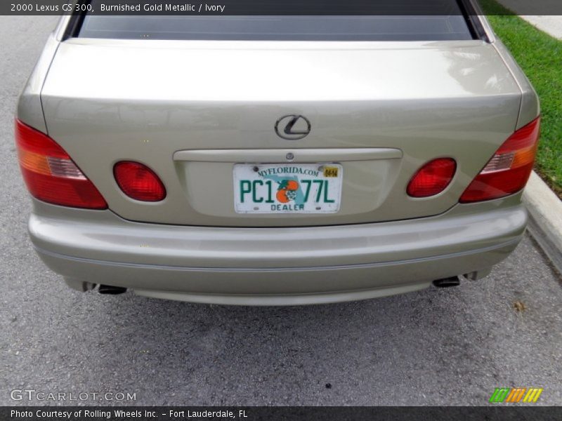 Burnished Gold Metallic / Ivory 2000 Lexus GS 300