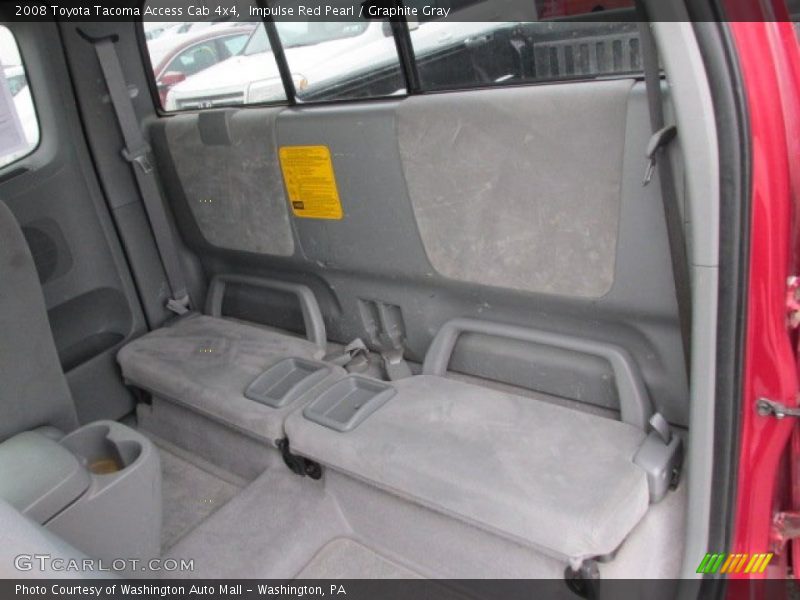 Impulse Red Pearl / Graphite Gray 2008 Toyota Tacoma Access Cab 4x4