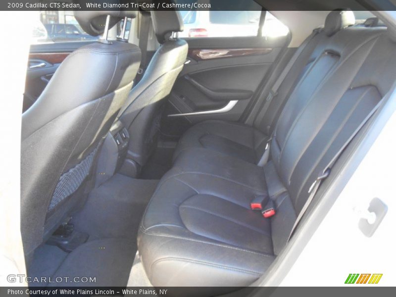 White Diamond Tri-Coat / Cashmere/Cocoa 2009 Cadillac CTS Sedan