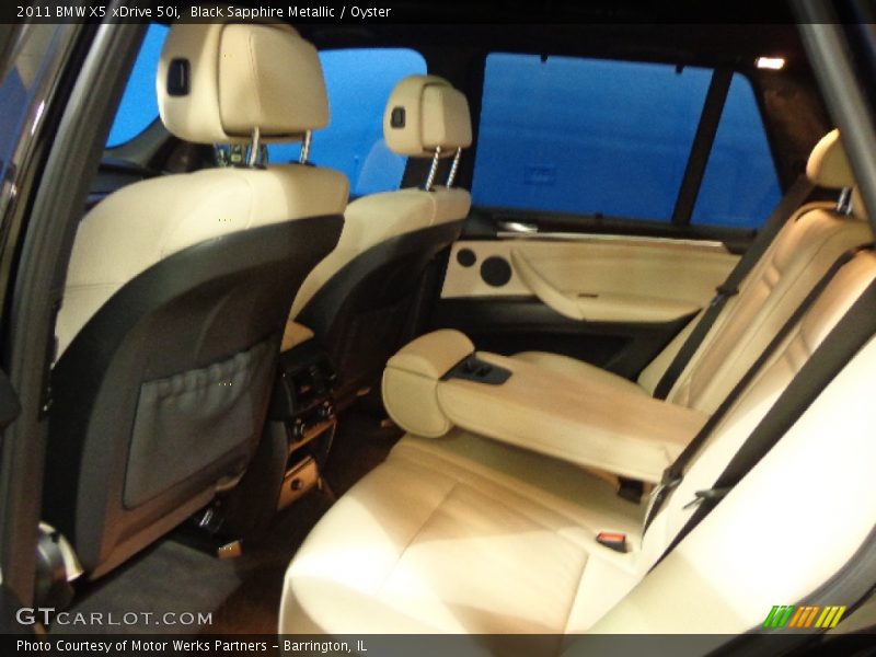 Black Sapphire Metallic / Oyster 2011 BMW X5 xDrive 50i
