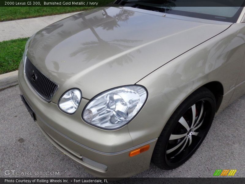 Burnished Gold Metallic / Ivory 2000 Lexus GS 300