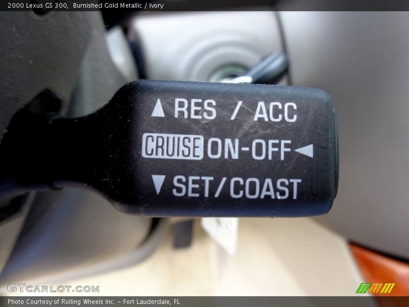 Burnished Gold Metallic / Ivory 2000 Lexus GS 300