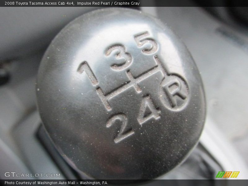 2008 Tacoma Access Cab 4x4 5 Speed Manual Shifter