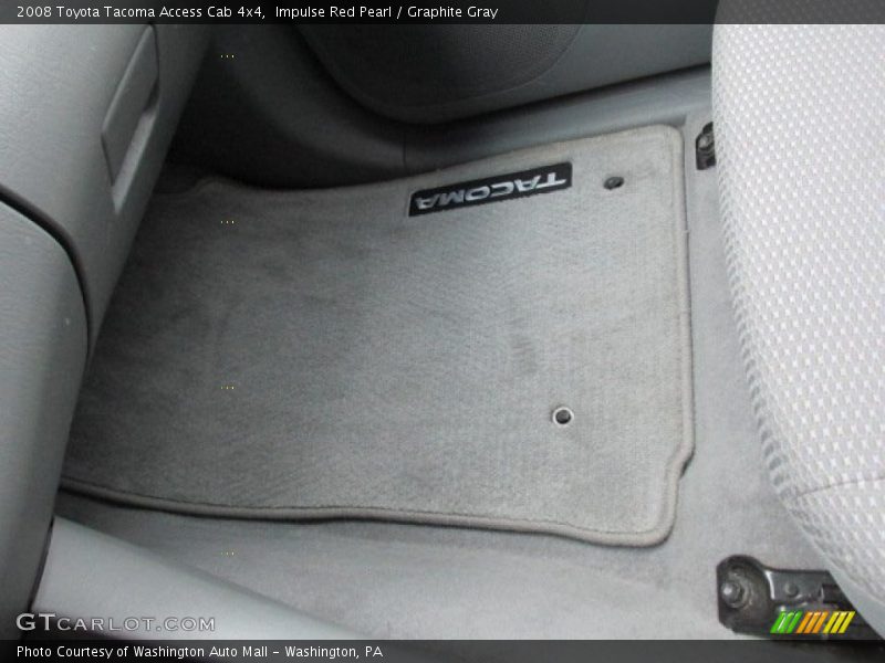 Impulse Red Pearl / Graphite Gray 2008 Toyota Tacoma Access Cab 4x4