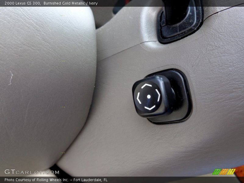 Burnished Gold Metallic / Ivory 2000 Lexus GS 300