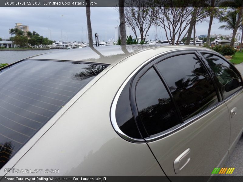 Burnished Gold Metallic / Ivory 2000 Lexus GS 300