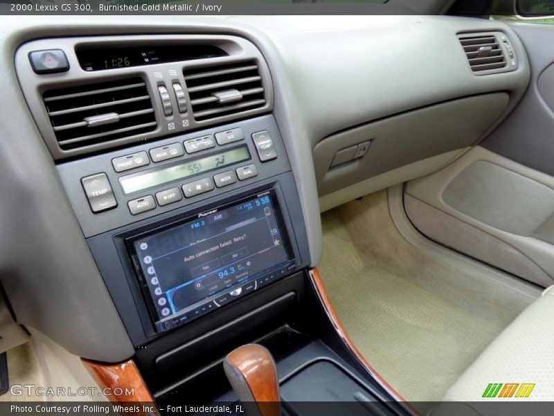 Burnished Gold Metallic / Ivory 2000 Lexus GS 300