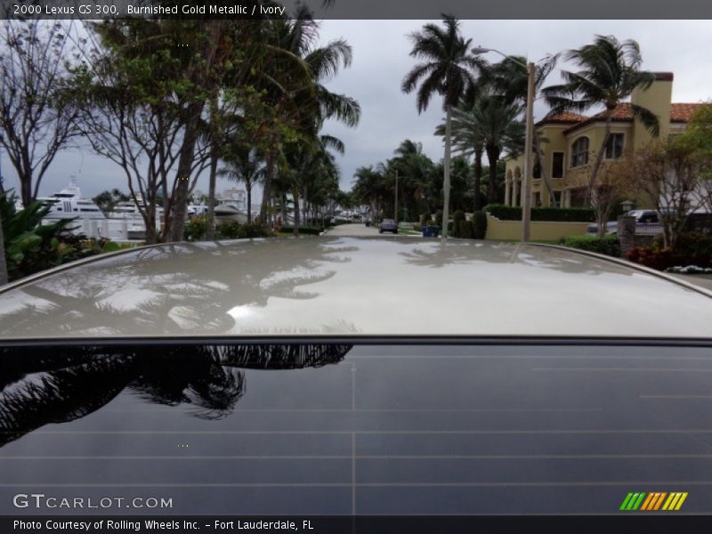 Burnished Gold Metallic / Ivory 2000 Lexus GS 300