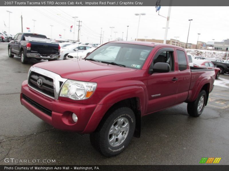 Front 3/4 View of 2007 Tacoma V6 TRD Access Cab 4x4