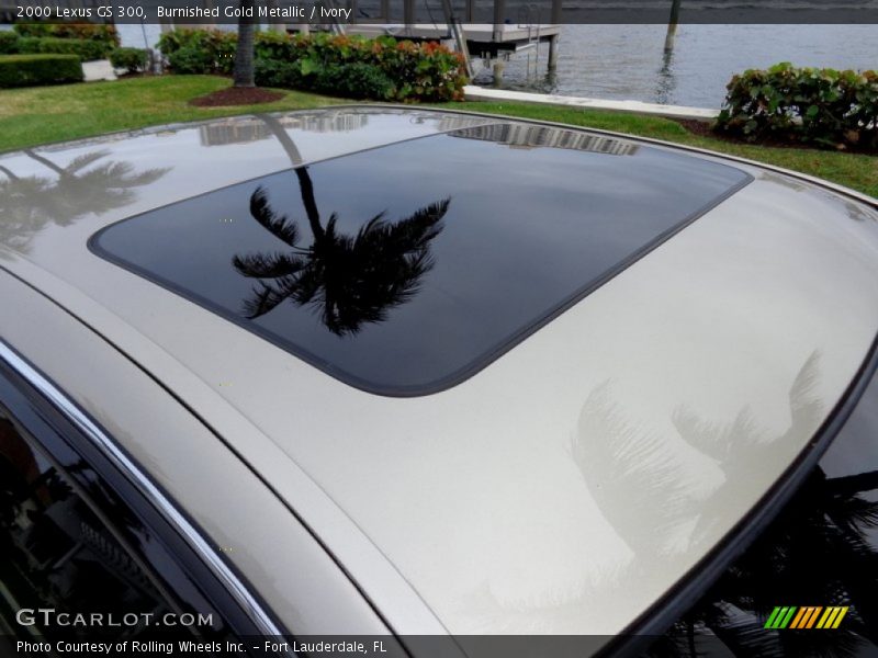 Burnished Gold Metallic / Ivory 2000 Lexus GS 300