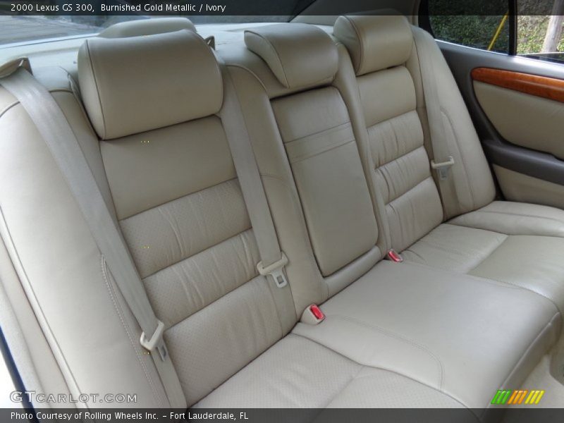 Burnished Gold Metallic / Ivory 2000 Lexus GS 300