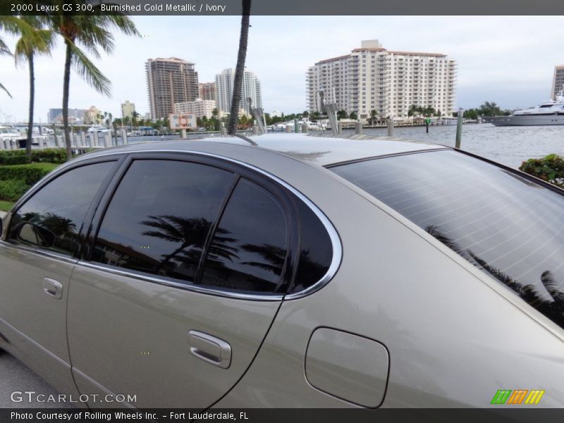 Burnished Gold Metallic / Ivory 2000 Lexus GS 300