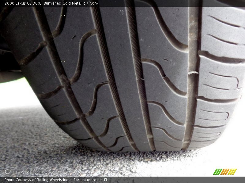 Burnished Gold Metallic / Ivory 2000 Lexus GS 300