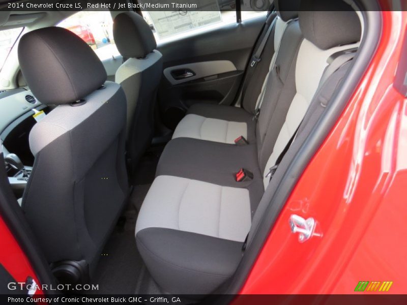 Red Hot / Jet Black/Medium Titanium 2014 Chevrolet Cruze LS