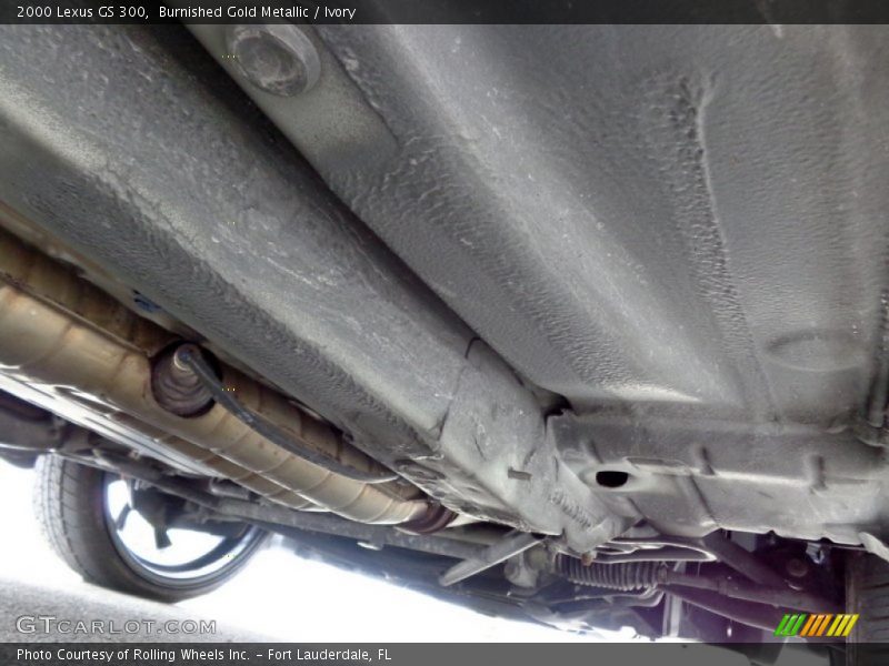 Burnished Gold Metallic / Ivory 2000 Lexus GS 300