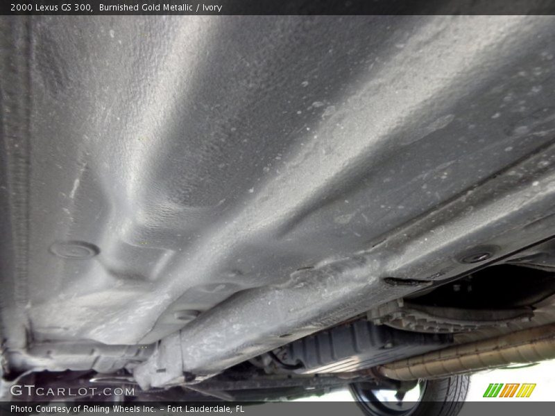Burnished Gold Metallic / Ivory 2000 Lexus GS 300