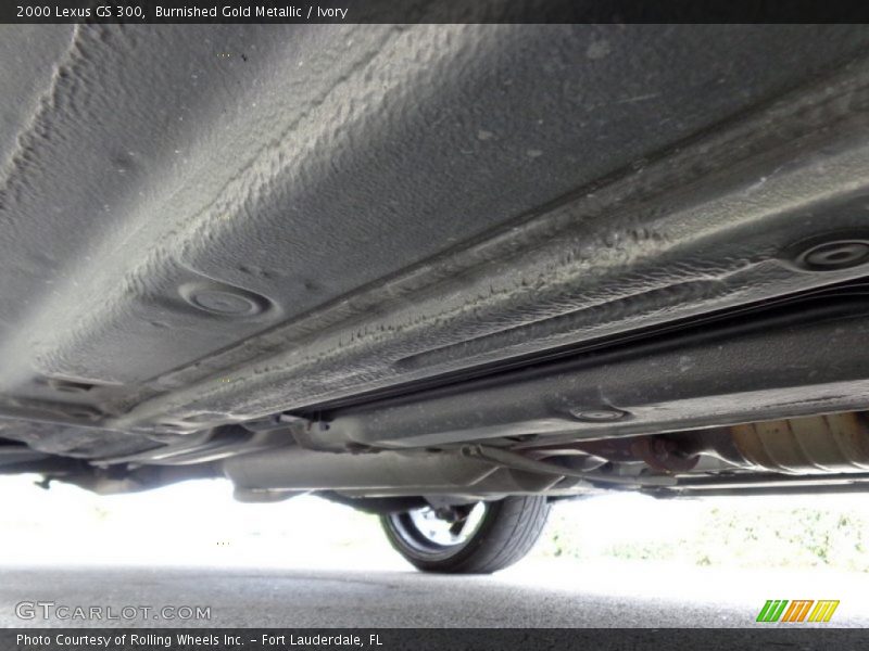 Burnished Gold Metallic / Ivory 2000 Lexus GS 300