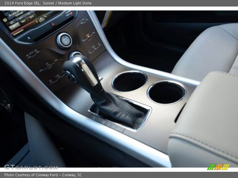 Sunset / Medium Light Stone 2014 Ford Edge SEL