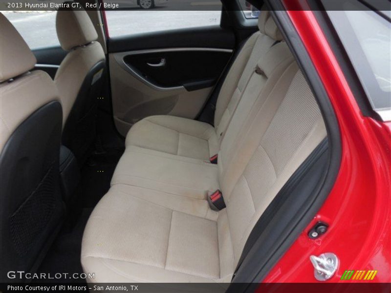 Red / Beige 2013 Hyundai Elantra GT