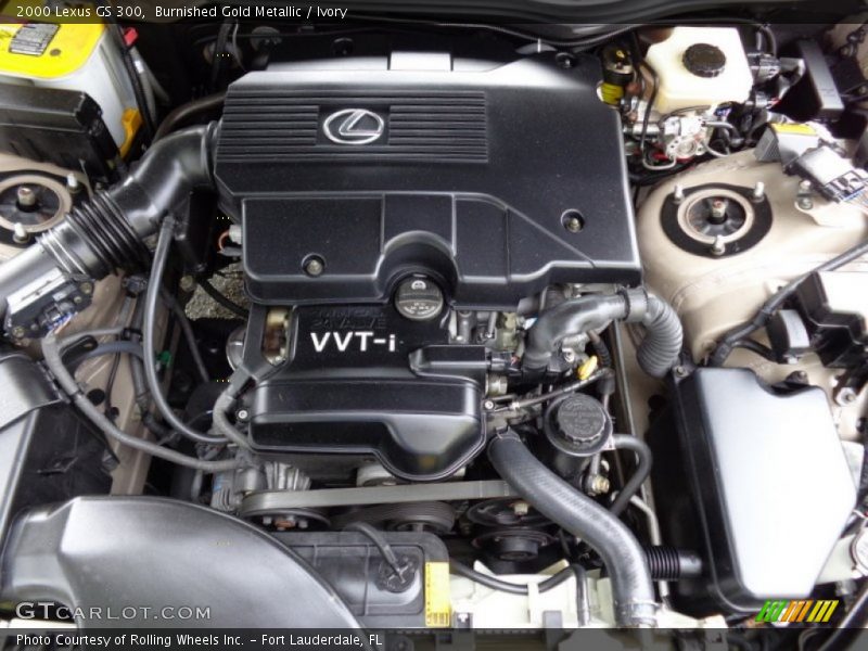 Burnished Gold Metallic / Ivory 2000 Lexus GS 300