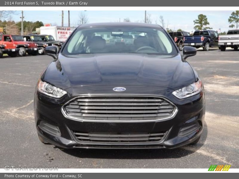 Tuxedo Black / Earth Gray 2014 Ford Fusion S