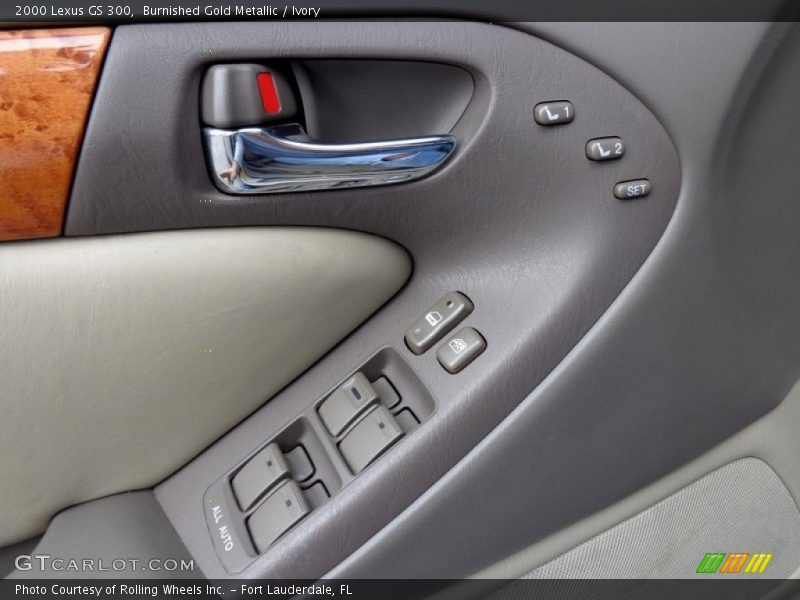 Burnished Gold Metallic / Ivory 2000 Lexus GS 300