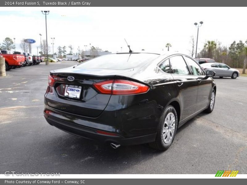 Tuxedo Black / Earth Gray 2014 Ford Fusion S