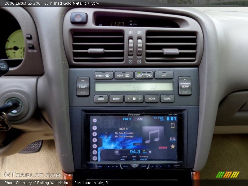 Burnished Gold Metallic / Ivory 2000 Lexus GS 300