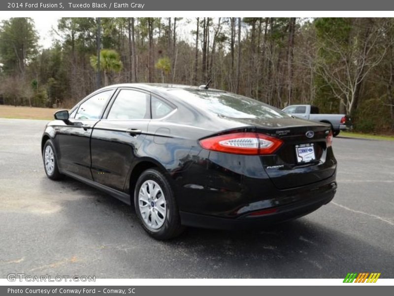 Tuxedo Black / Earth Gray 2014 Ford Fusion S