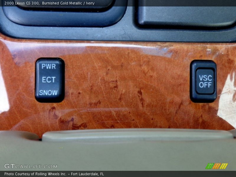 Burnished Gold Metallic / Ivory 2000 Lexus GS 300