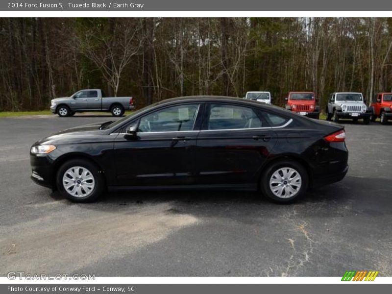 Tuxedo Black / Earth Gray 2014 Ford Fusion S