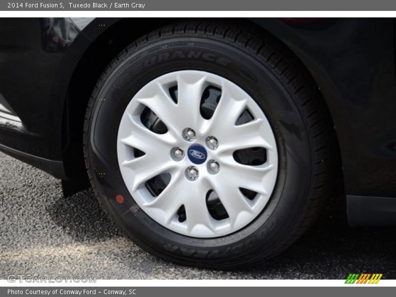 Tuxedo Black / Earth Gray 2014 Ford Fusion S