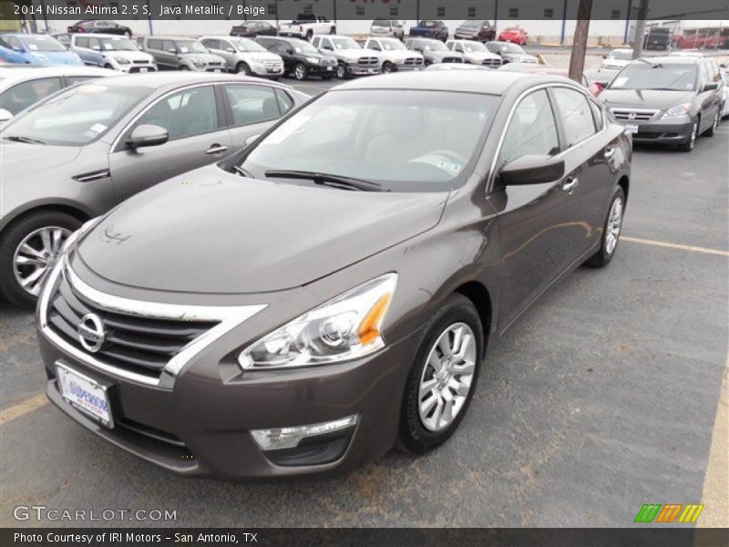 Java Metallic / Beige 2014 Nissan Altima 2.5 S