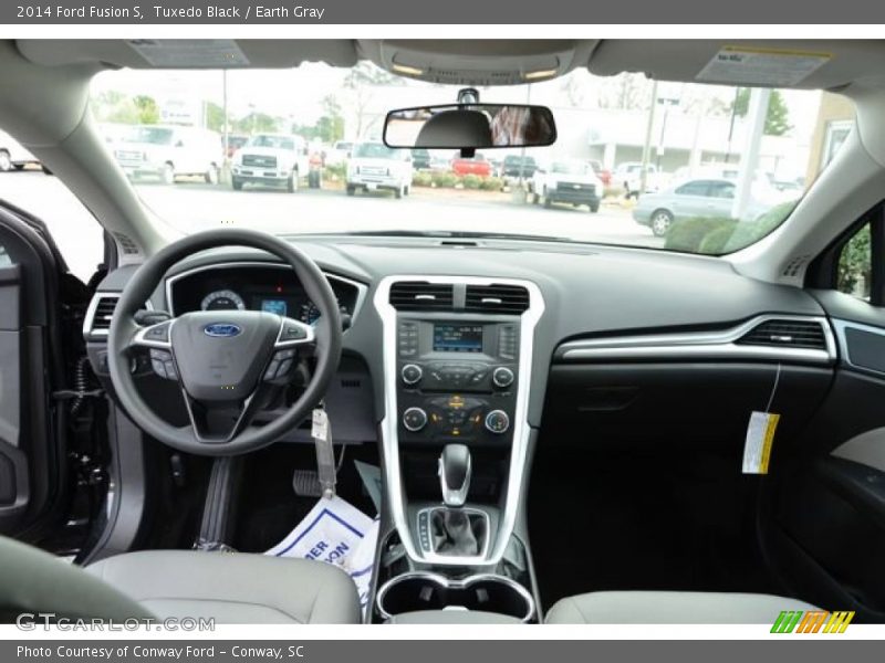 Tuxedo Black / Earth Gray 2014 Ford Fusion S