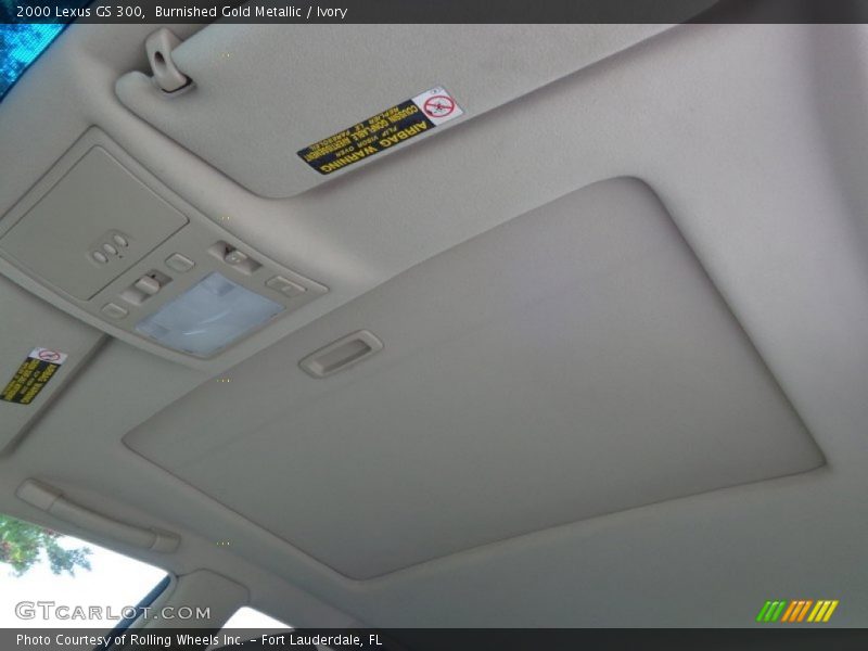 Burnished Gold Metallic / Ivory 2000 Lexus GS 300