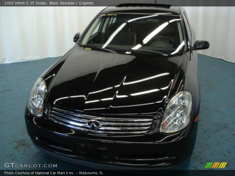 Black Obsidian / Graphite 2003 Infiniti G 35 Sedan