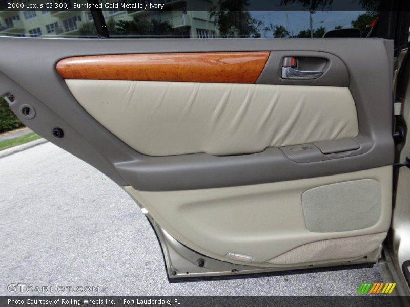 Burnished Gold Metallic / Ivory 2000 Lexus GS 300