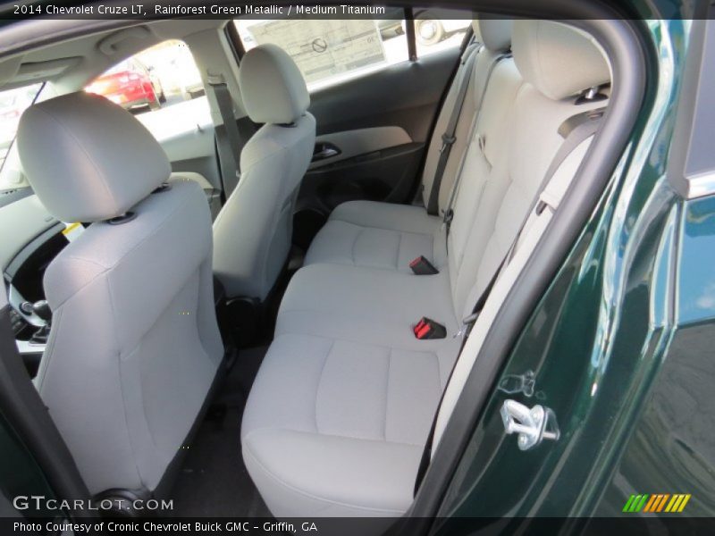 Rear Seat of 2014 Cruze LT