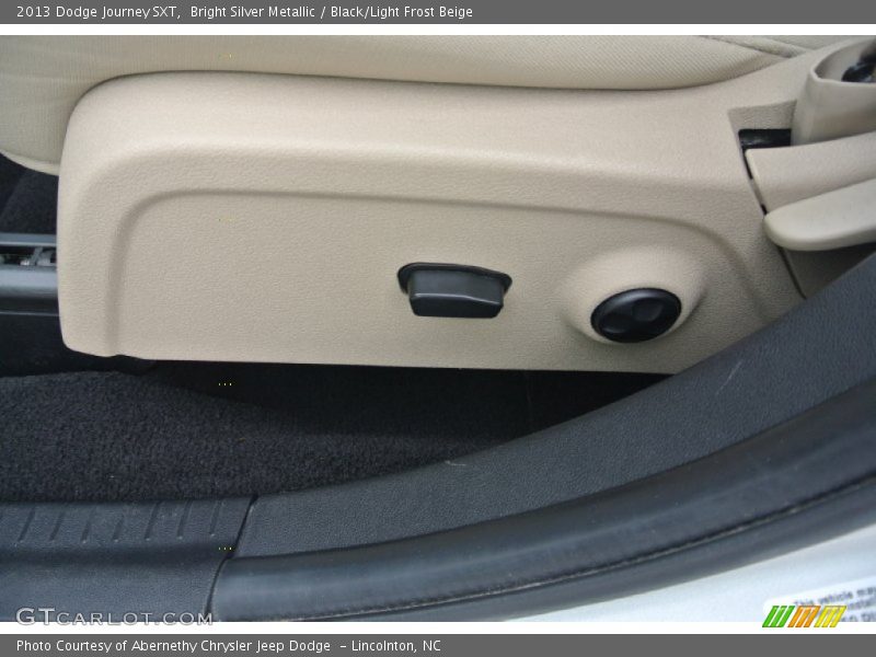Bright Silver Metallic / Black/Light Frost Beige 2013 Dodge Journey SXT