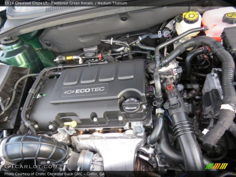  2014 Cruze LT Engine - 1.4 Liter Turbocharged DOHC 16-Valve VVT ECOTEC 4 Cylinder