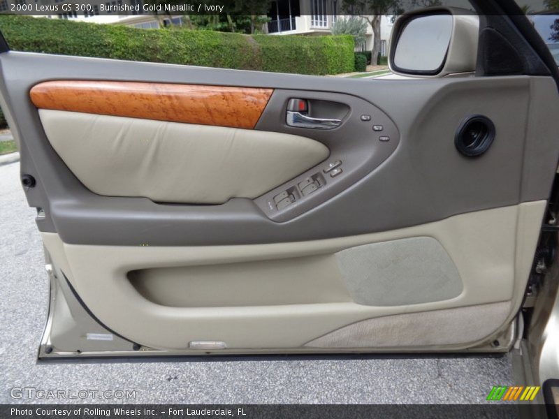 Burnished Gold Metallic / Ivory 2000 Lexus GS 300