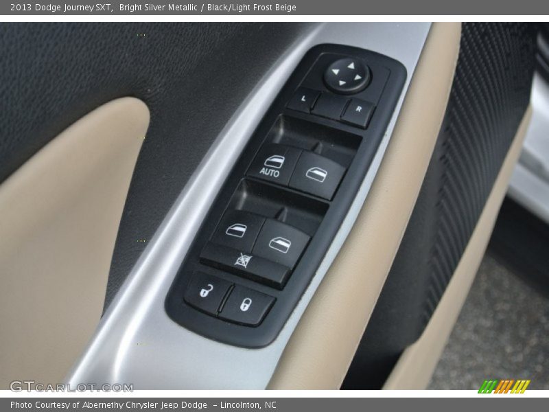 Bright Silver Metallic / Black/Light Frost Beige 2013 Dodge Journey SXT