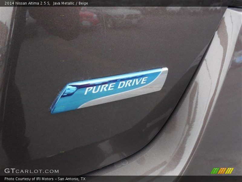Java Metallic / Beige 2014 Nissan Altima 2.5 S