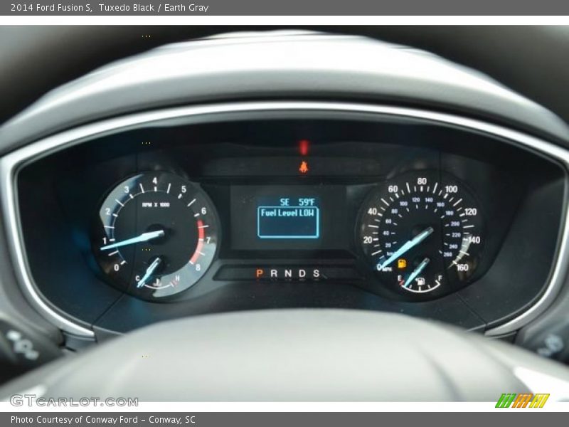 Tuxedo Black / Earth Gray 2014 Ford Fusion S